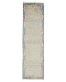 Bhutan Design Blue 84x293