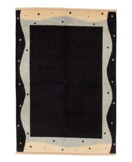 Bhutan Design Black 143x202
