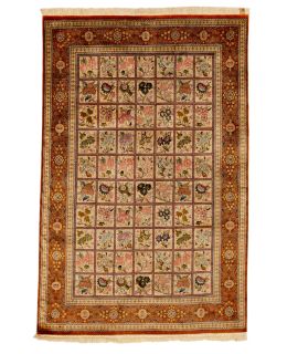 Ghom Silk Multi 128x197