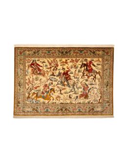 Ghom Silk Multi 101x151