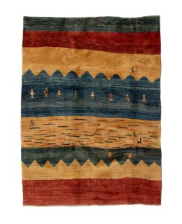 Persian Gabbeh Multi 204x267