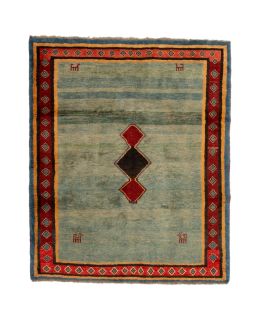 Persian Gabbeh Turquoise 195x235