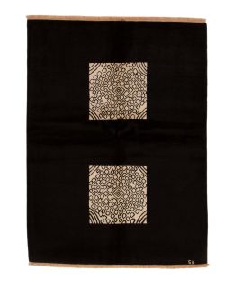 Bhutan Design Black 171x231