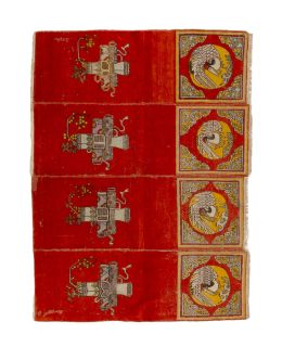 Bargi.se khutan Antique Multi 155x213 ull matta oriental ba_5188.jpg