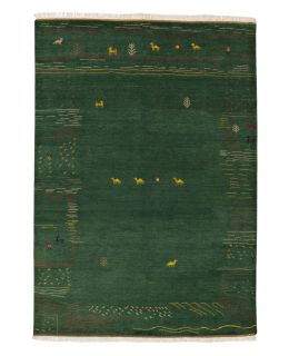 Indo Gabbeh Green 250x350