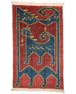 Bhutan Design Red 80x125