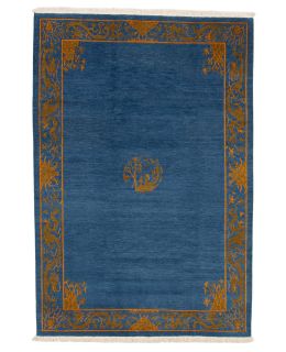 Bargi.se Bhutan Design Blue 201x298 ull matta modern ba_77106.jpg