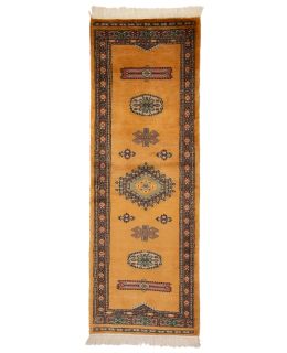 Bargi Mattor Ull Medallion Gold 64x185 ba_91012.jpg
